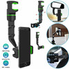 360° Car Rearview Mirror Rotation Adjustable Phone Holder Mount Multifunction