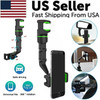 360° Car Rearview Mirror Rotation Adjustable Phone Holder Mount Multifunction