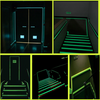 2PC Luminous Tape Self Adhesive Glow In The Dark Wall Sticker Fluorescent Light