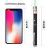 3 Packs 900Mile Laser Pointer Pen Green Blue Red Light Visible Beam Lazer