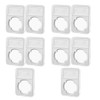 10pcs Coin Display Slabs 38mm Graded Storage for MORGAN/PEACE/IKE SILVER DOLLAR