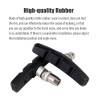 5 Pairs High Grade Cycling Bicycle Bike V Brake Pads 70mm Shoes Pads Black