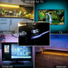 5V USB LED Strip Lights TV Back Light 5050 RGB Colour Changing with 24Key Remote