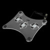 3 Fans USB Cooler Cooling Pad Stand LED Light Radiator For Laptop PC Notebook