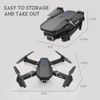 2023 New RC Drone With 4K HD Dual Camera WiFi FPV Foldable Quadcopter +4 Battery