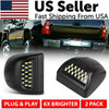 For Chevy Silverado Avalanche 1999-2013 BRIGHT SMD LED License Plate Lights Lamp