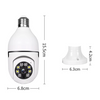 360° 1080P IP E27 Light Bulb Camera Wi-Fi IR Night Smart Home Wireless Security