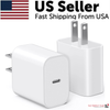 2024 20W USB-C Fast Charger PD Adapter Cable For iPhone 14/13/12/11 XR Pro iPad