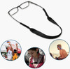 4-Pack Sports Sunglasses Neck Cord Strap Eyeglass Glasses String Lanyard Holder
