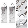 2PCS Thickness Gage Sheet Metal Gauge Measuring Tool Wire Gauge Stainless Steel by The Perfect Part – Tools & Maintenance in New condition from The Perfect Part for a low price