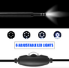 HD LED Ear Endoscope Otoscope Camera Wax Pick Cleaning Tool Cleaner Removal Kit