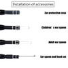 HD LED Ear Endoscope Otoscope Camera Wax Pick Cleaning Tool Cleaner Removal Kit