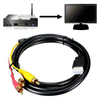 HDMI Male To 3 RCA Video Audio AV Component Converter Adapter Cable HDTV 1080