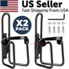 2 Packs Bike Water Bottle Cages Bicycle Lightweight Aluminum Alloy Bottle Holder