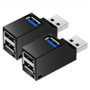 2 Pcs 3 Port USB 3.0 Hub Portable High Speed Splitter Box For PC Notebook Laptop by The Perfect Part – Cables & Splitters in New condition from The Perfect Part for a low price