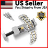  Metal Adjustable Watch Band Strap Bracelet Link Pin Remover Repair Tool Kit US