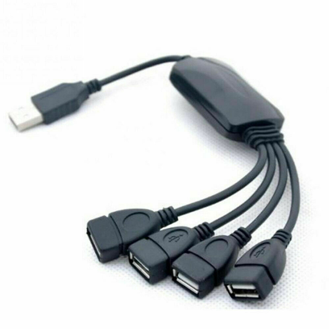 4 Port USB 2.0 High Speed Hub Octopus Splitter 480 Mbps for PC Laptop Notebook