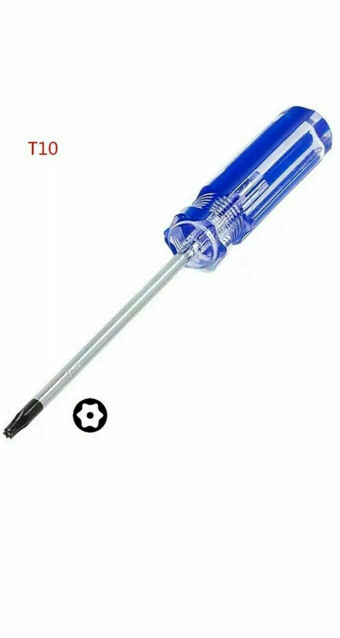 T8/T9/T10 Tamper Proof Screwdriver Security Torx Driver Disassembly For XBOX PS3