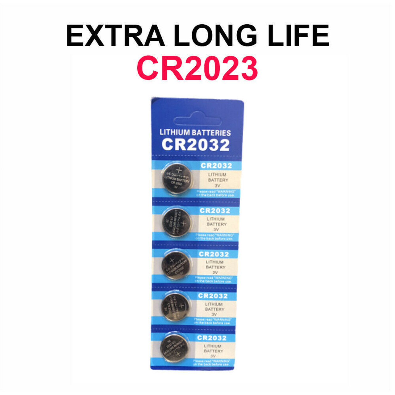 5 x New LITHIUM BATTERY 3V CR2032 CR 2032 BR2032 DL2032 Remote Button Cell Watch