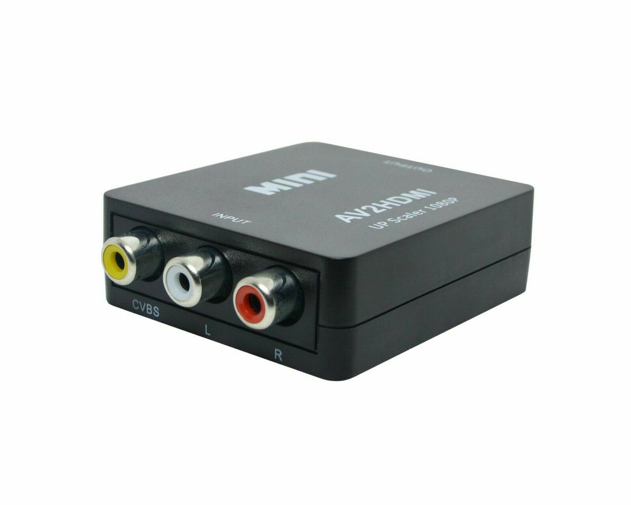 RCA to HDMI Converter Composite AV CVBS Video Adapter 720p 1080p Wii NES SNES