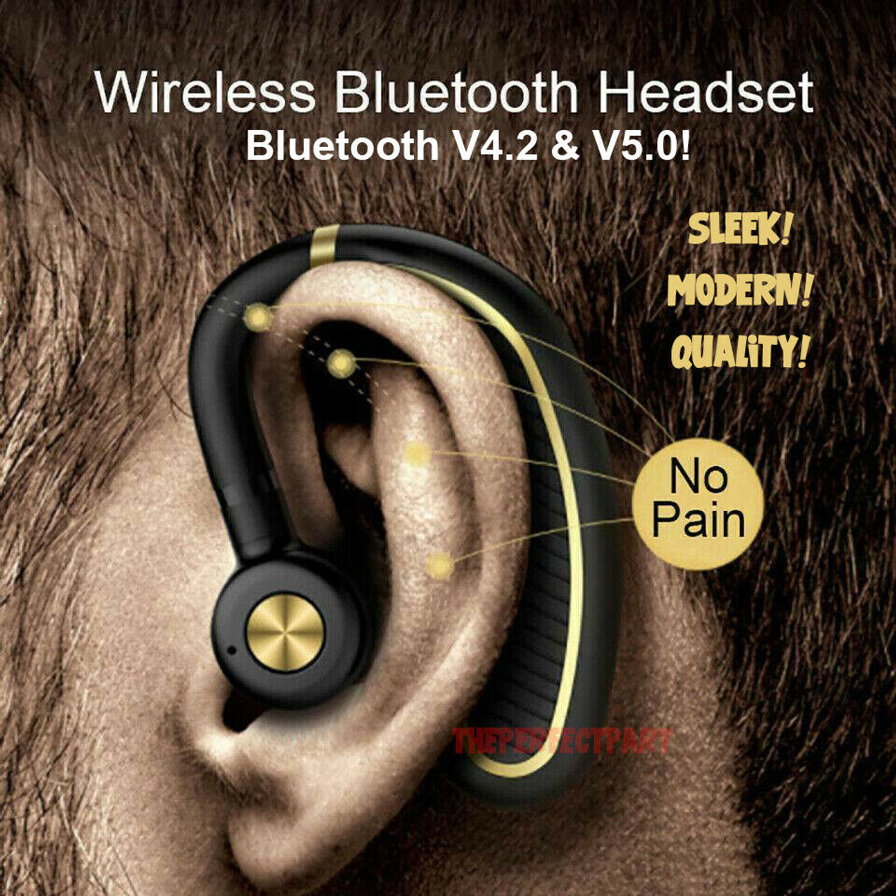 Wireless Bluetooth 5.0 Headset Stereo Headphone Earphone Sport Handsfree New USA