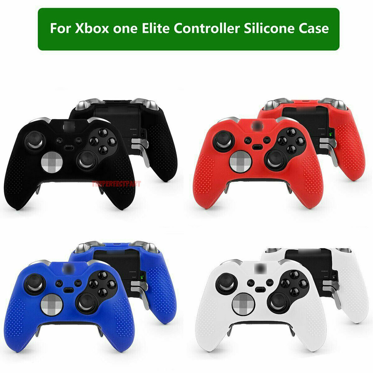 Silicone Case Skin Grip Gel Rubber Cover Protector For Xbox One Elite Controller