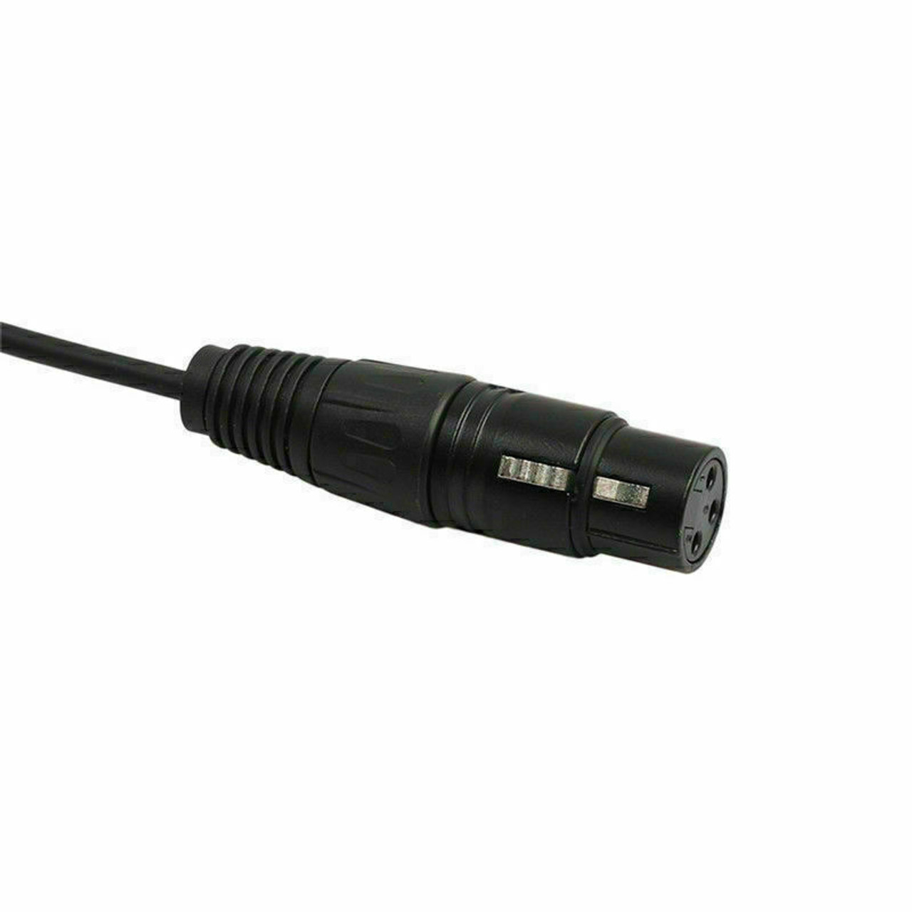 XLR Male Plug to Dual 2 Female Jack Y Splitter Mic DJ Cable Adaptor 16 AWG 3-Pin