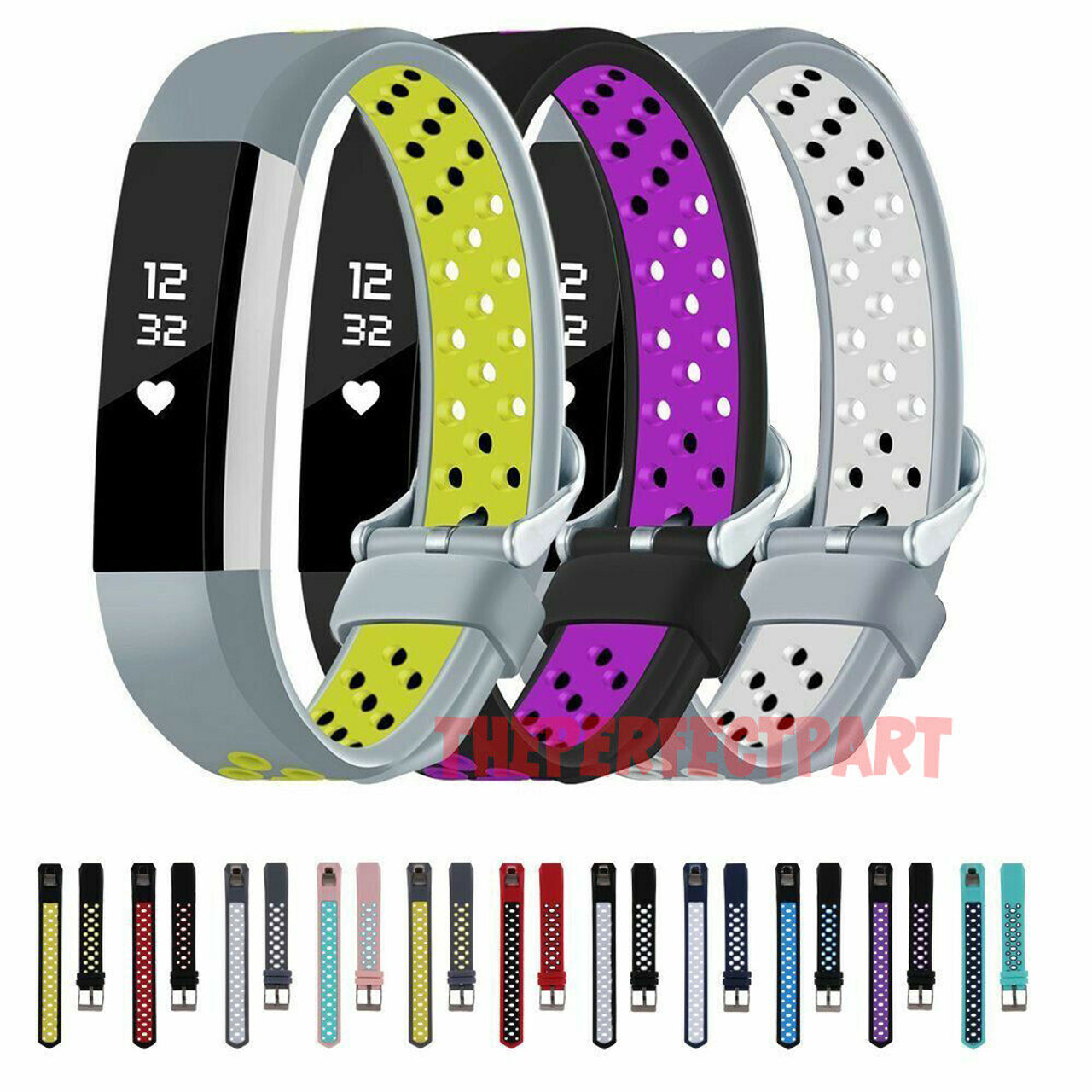 For Fitbit Alta HR Silicone Replacement Wristband Sport Wrist Strap Watch Band