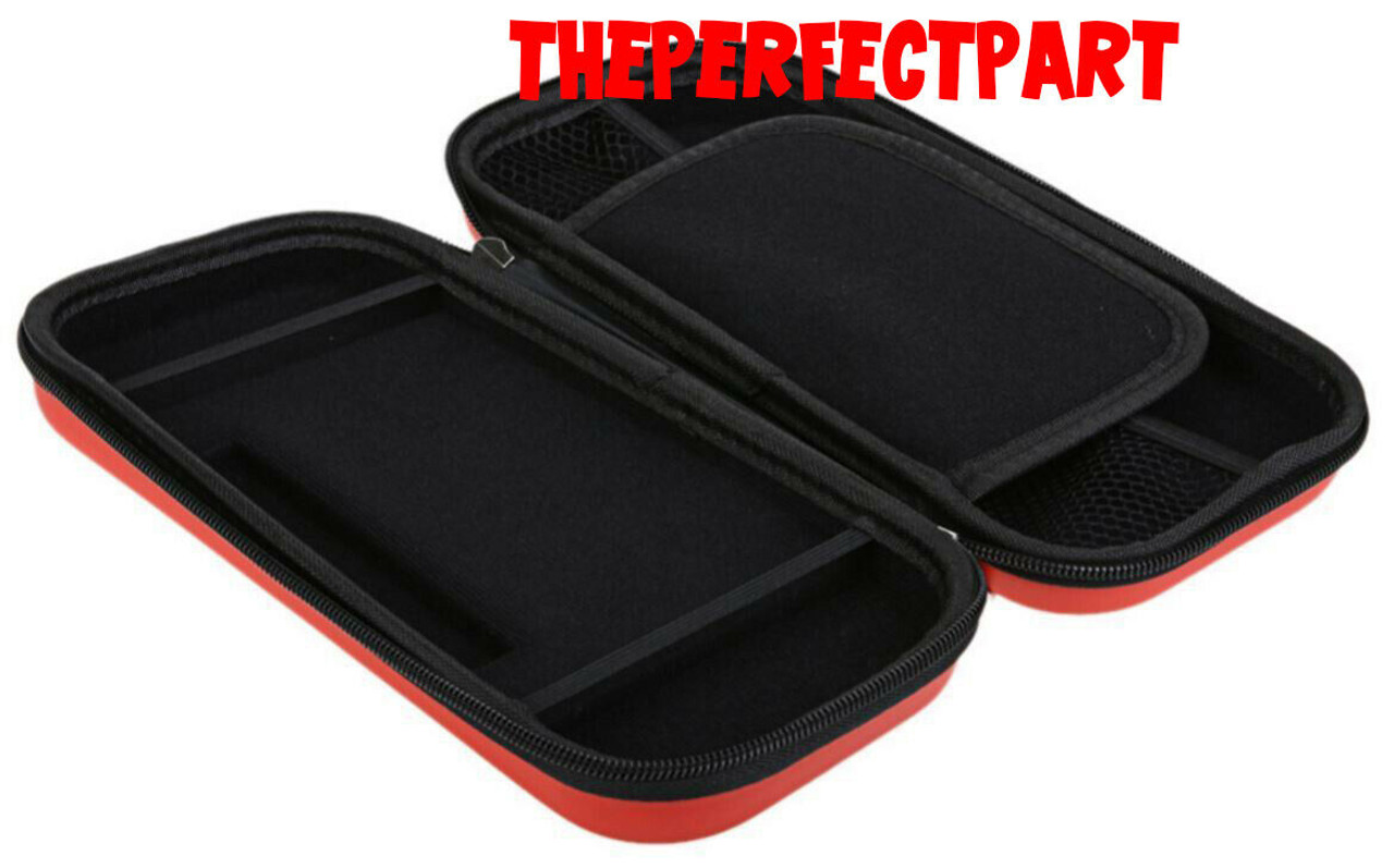 Carrying Case For Nintendo Switch 20 Game Cartridge Holders Travel Bag Portable