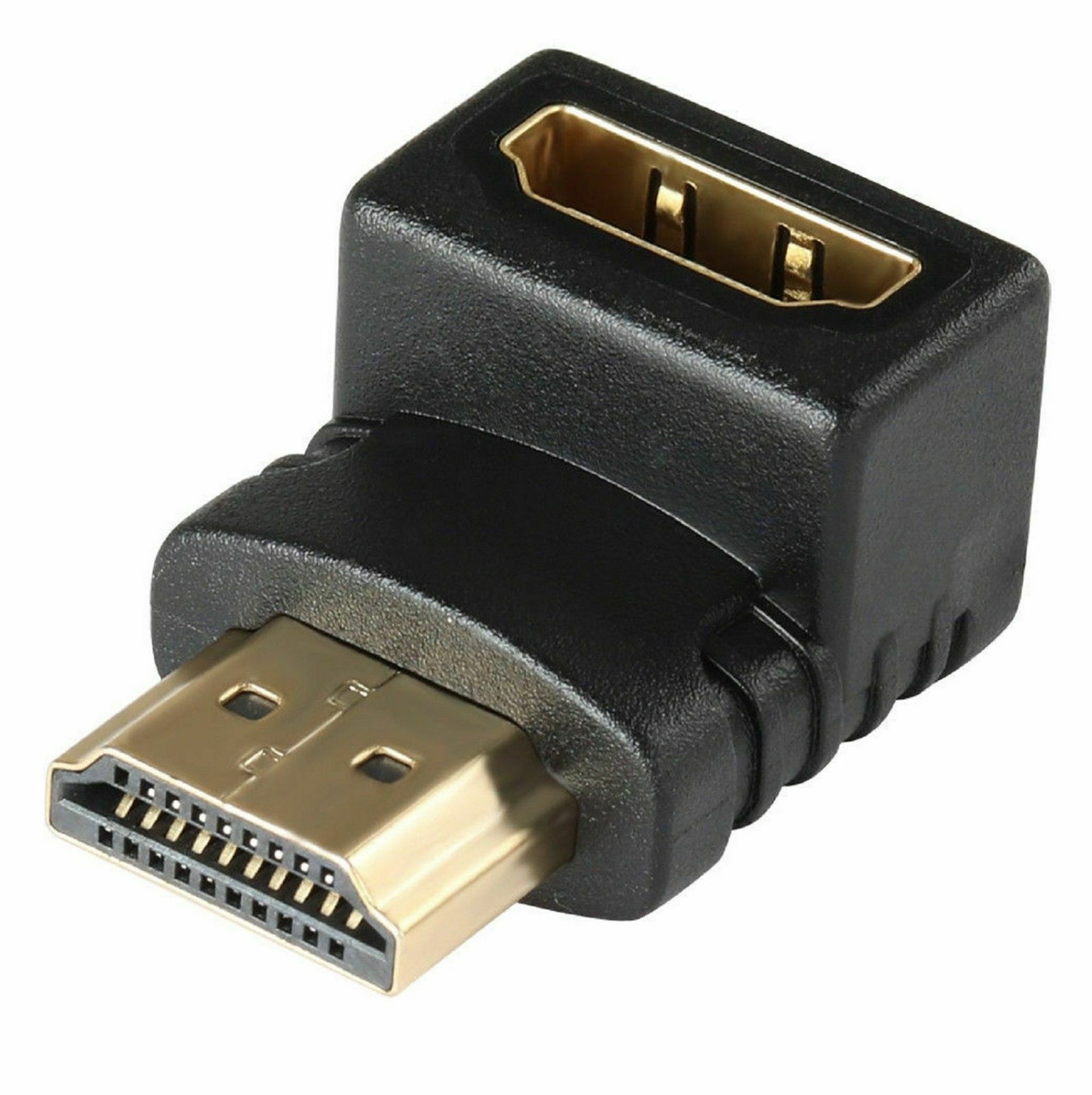 HDMI Male to Female Right Angle Connector Adapter 90 Degree Extender 1080P HDTV