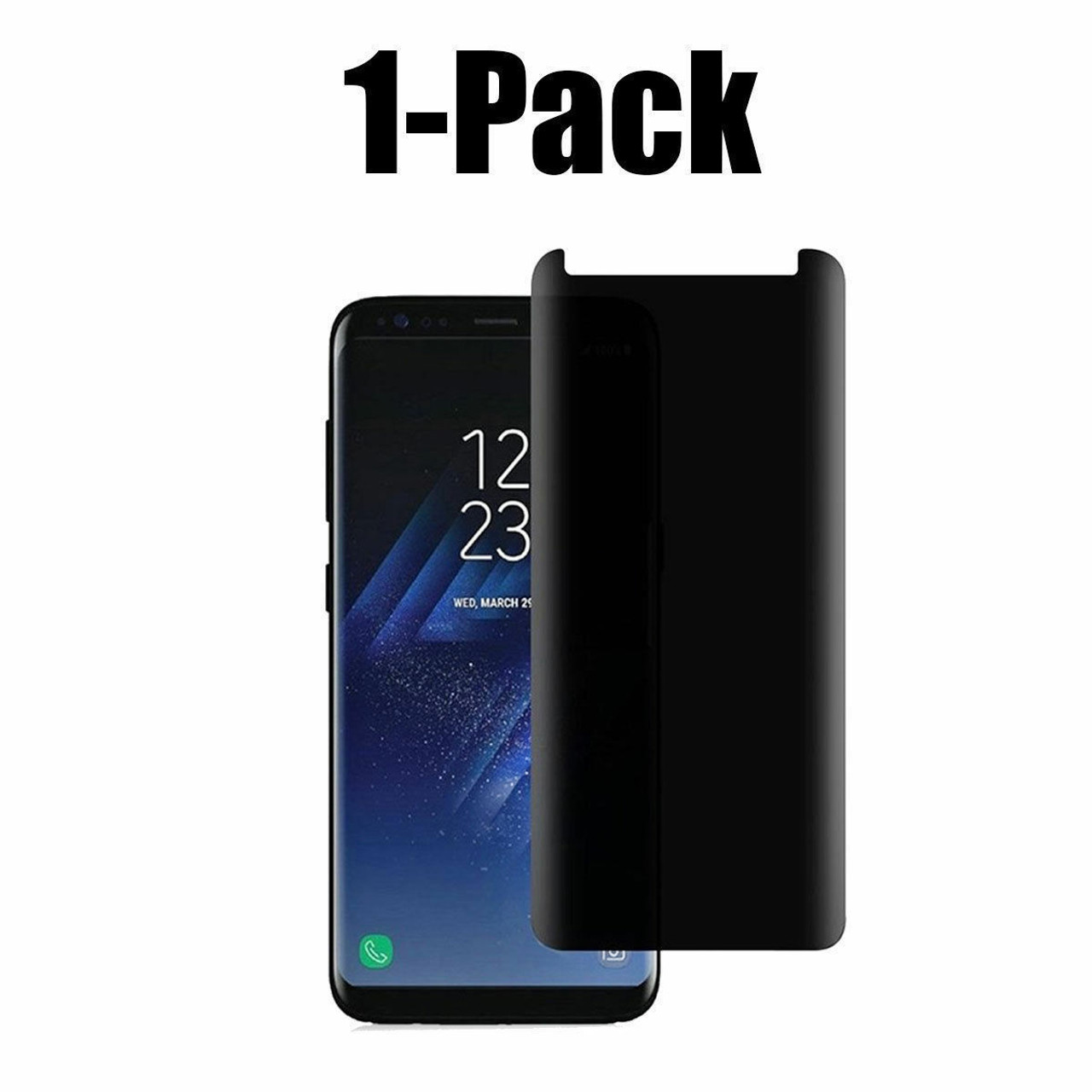 Privacy Anti-Spy Tempered Glass Screen Protector For Samsung Galaxy S8 / S8 Plus