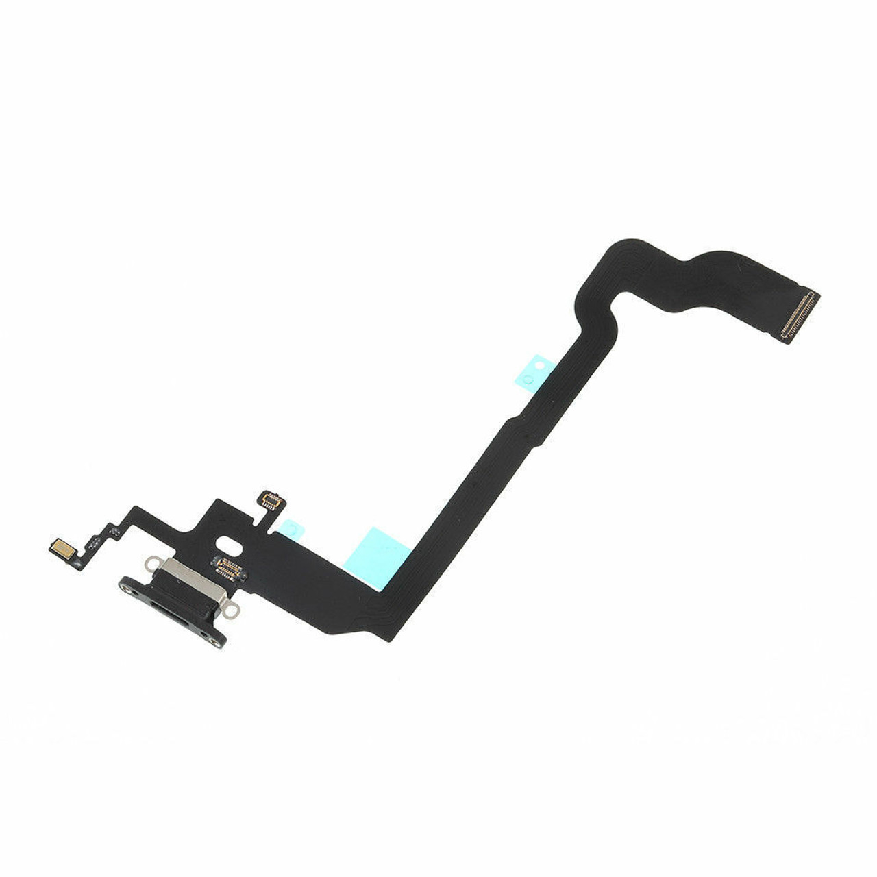 OEM SPEC Black Charging Port Headphone Jack Mic Flex Cable For iPhone X 5.8 USB