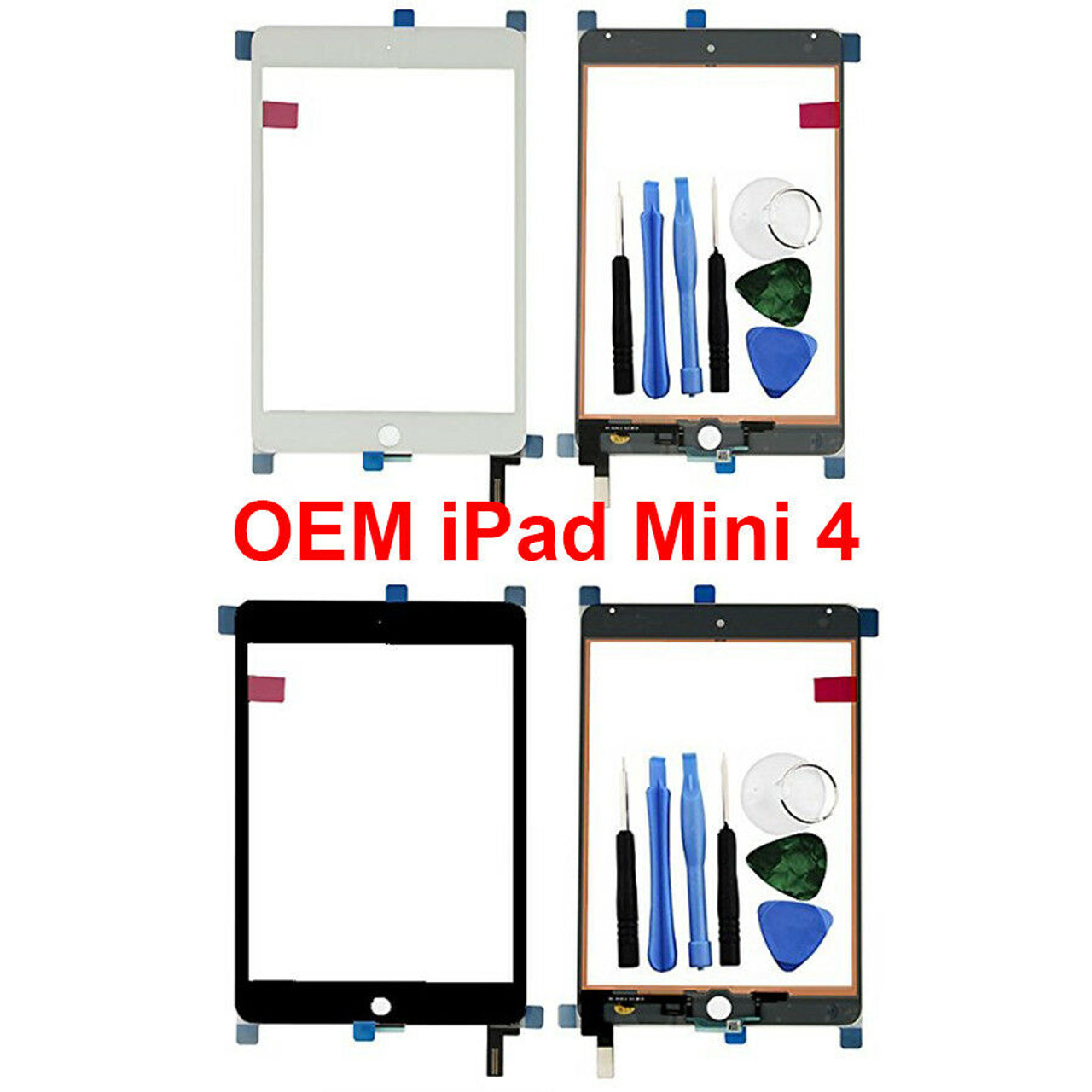 OEM SPEC Digitizer Glass Touch Screen For iPad Mini 4 A1538 A1550 Replacement