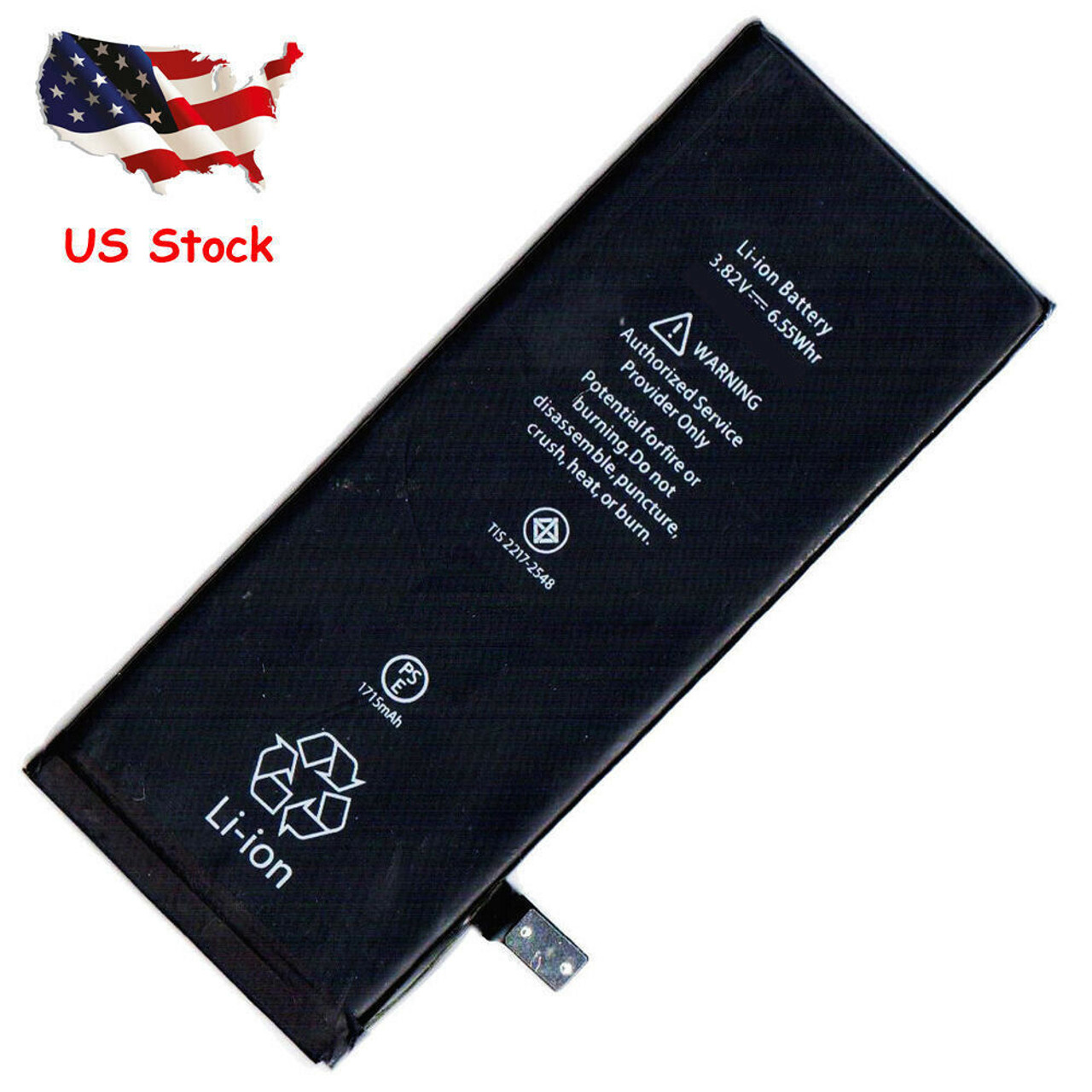 OEM SPEC 1715mAh Li-ion Battery Replacement With Flex Cable For Apple iPhone 6S