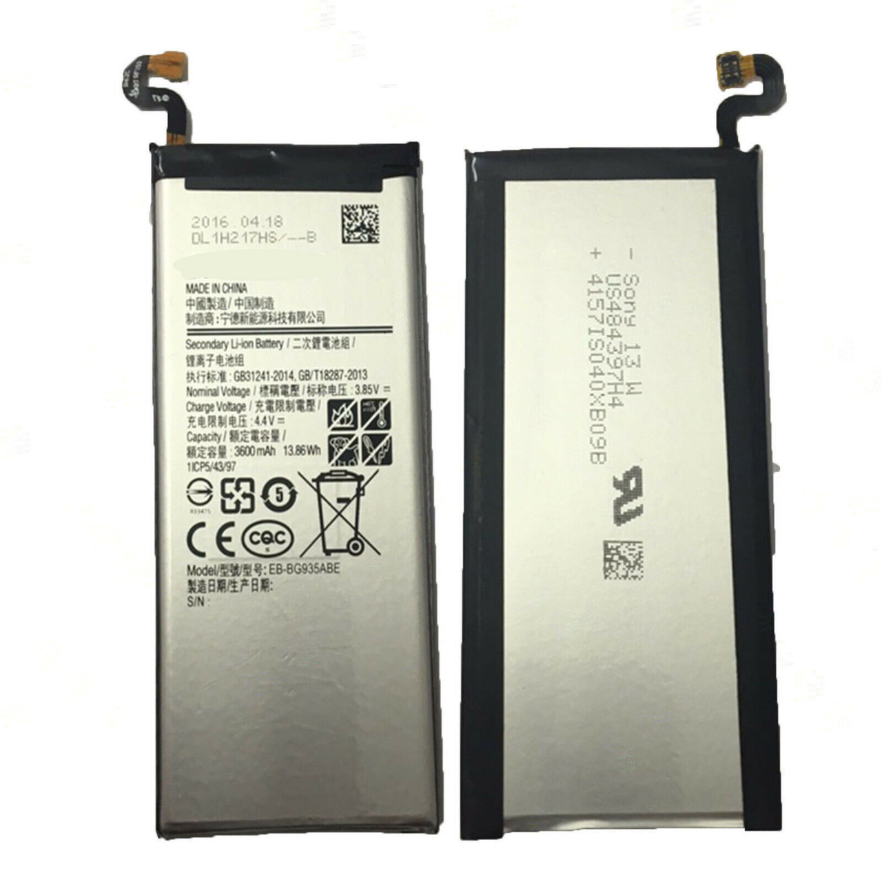 OEM SPEC EB-BG935ABE 3600mAh Battery Replacement For Samsung Galaxy S7 Edge USA