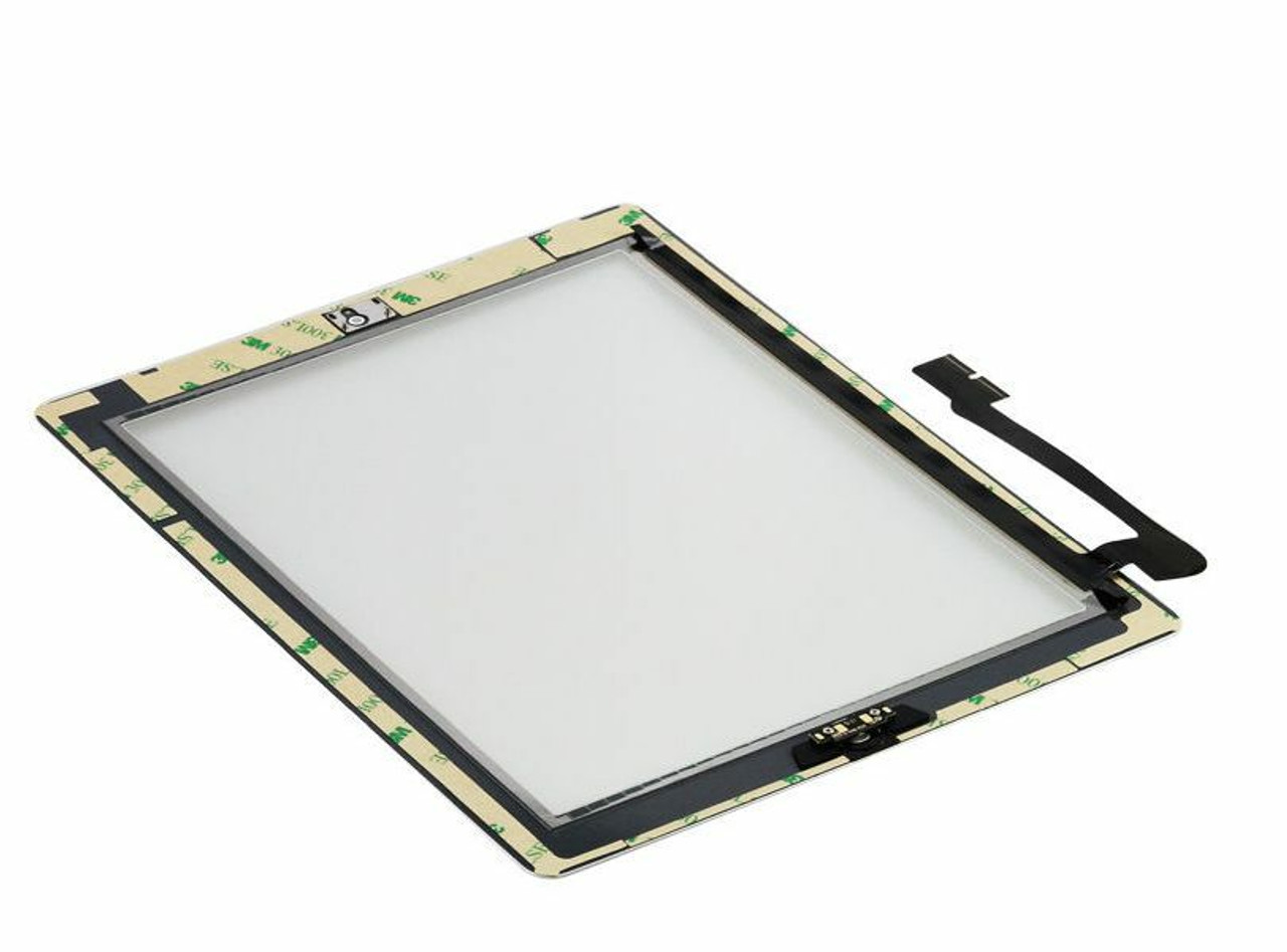 OEM White Glass Touch Screen Digitizer Home Button Assembly For iPad 3 4 + Tools