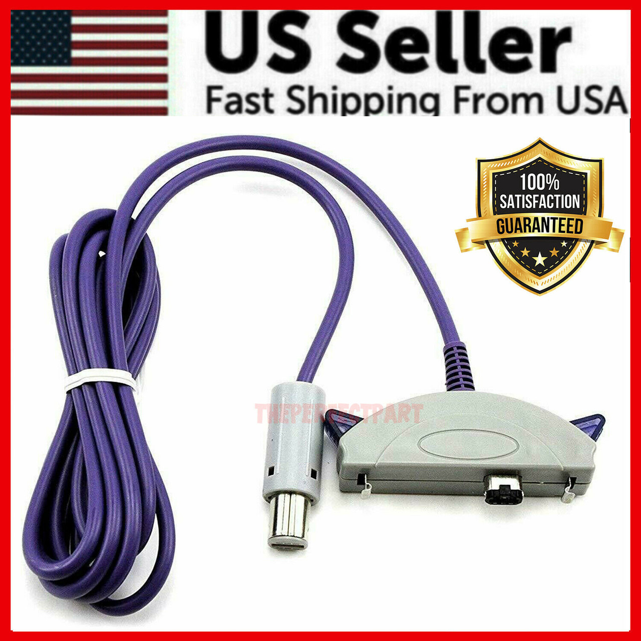 Nintendo GameBoy Advance To Gamecube Link Cable Game Boy Advance Adapter New USA