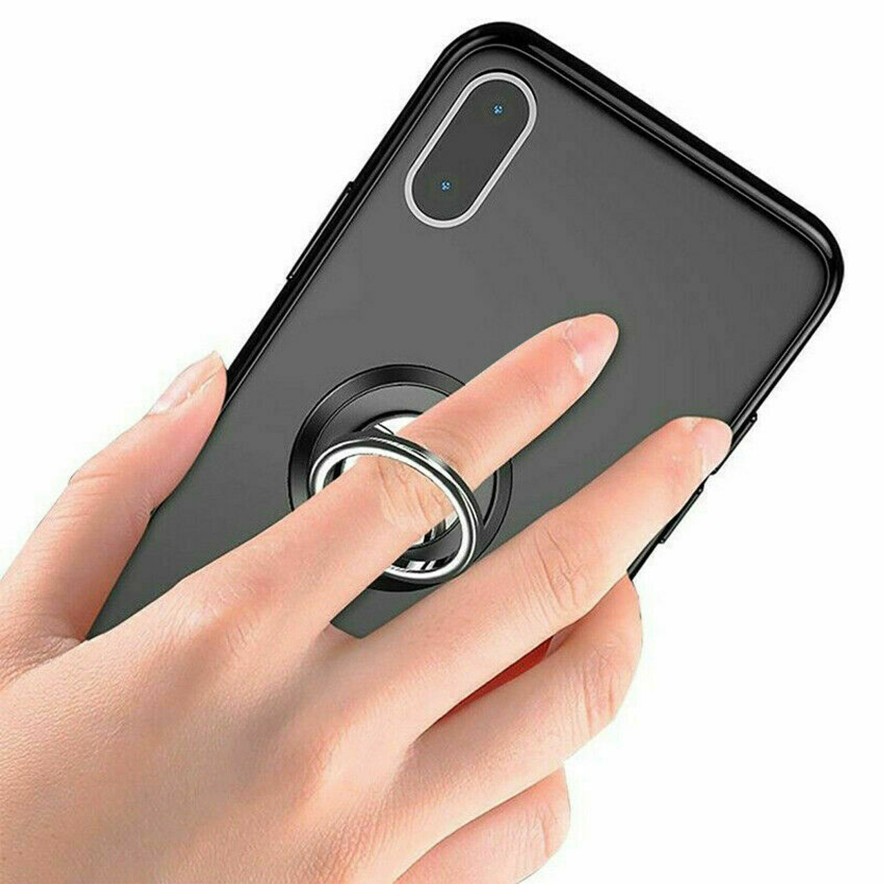 Finger Ring Holder Stand Grip 360° Rotating For Cell Phone Car Magnetic Mount