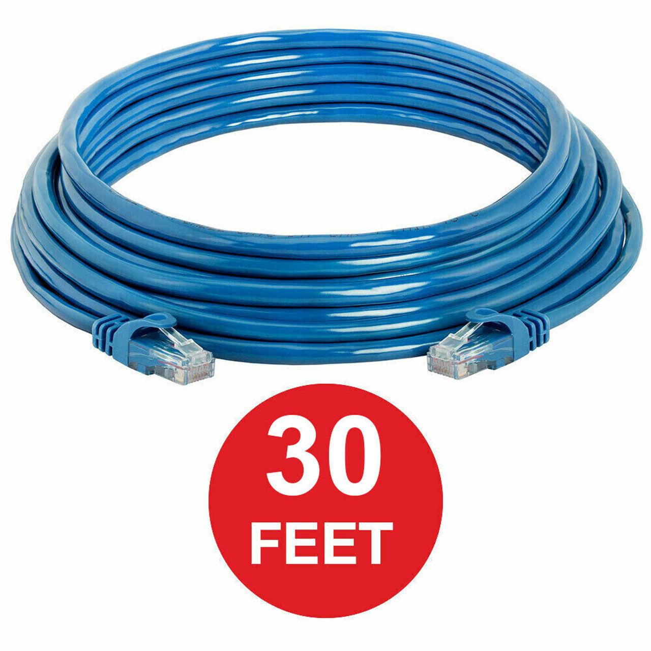 CAT 6 Ethernet Cable Lan Network CAT6 Internet Modem Blue RJ45 Patch Cord LOT