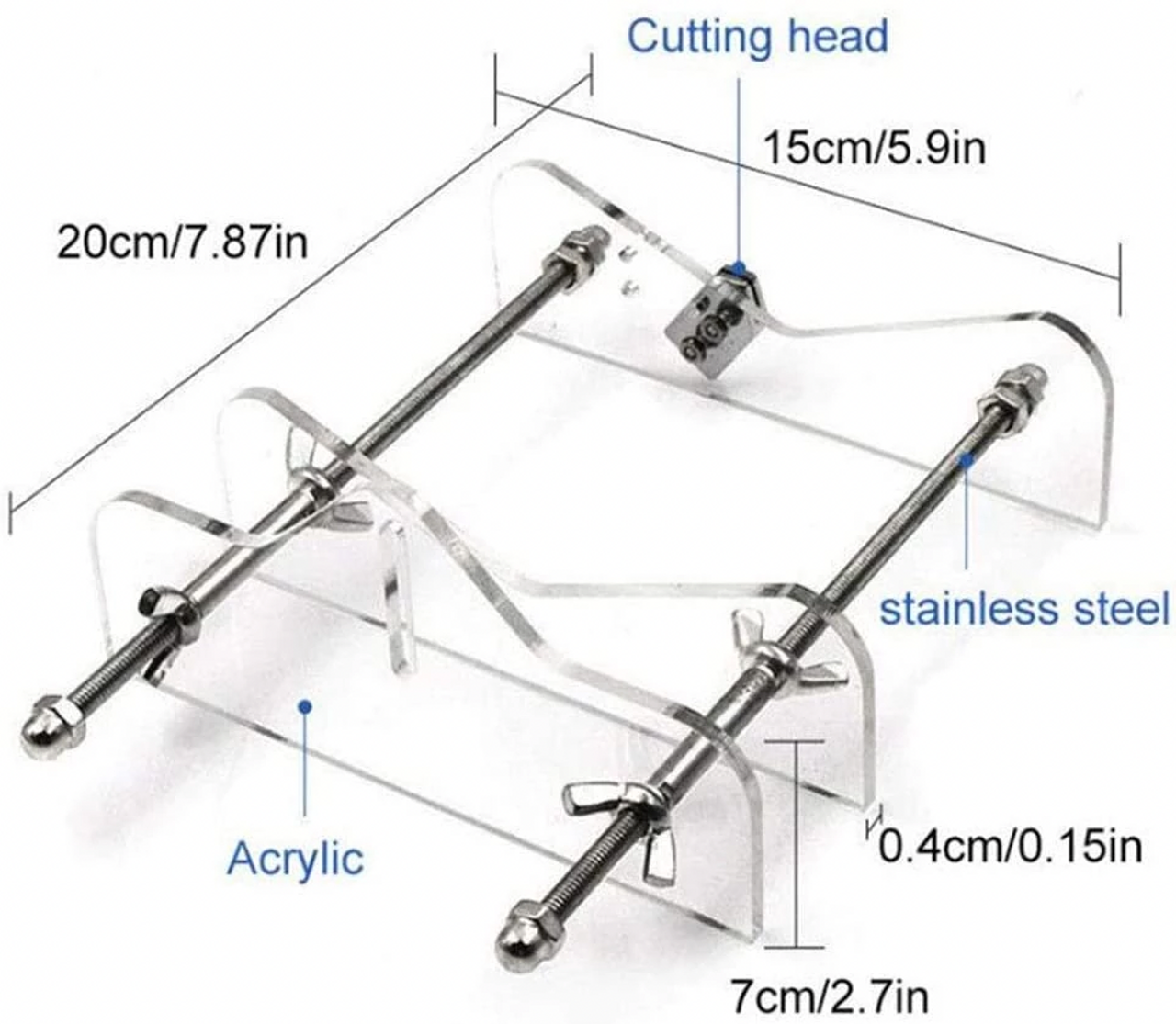 Glass Bottle Cutter Kit Beer Wine Jar DIY Cutting Machine Craft Recycle Tools US