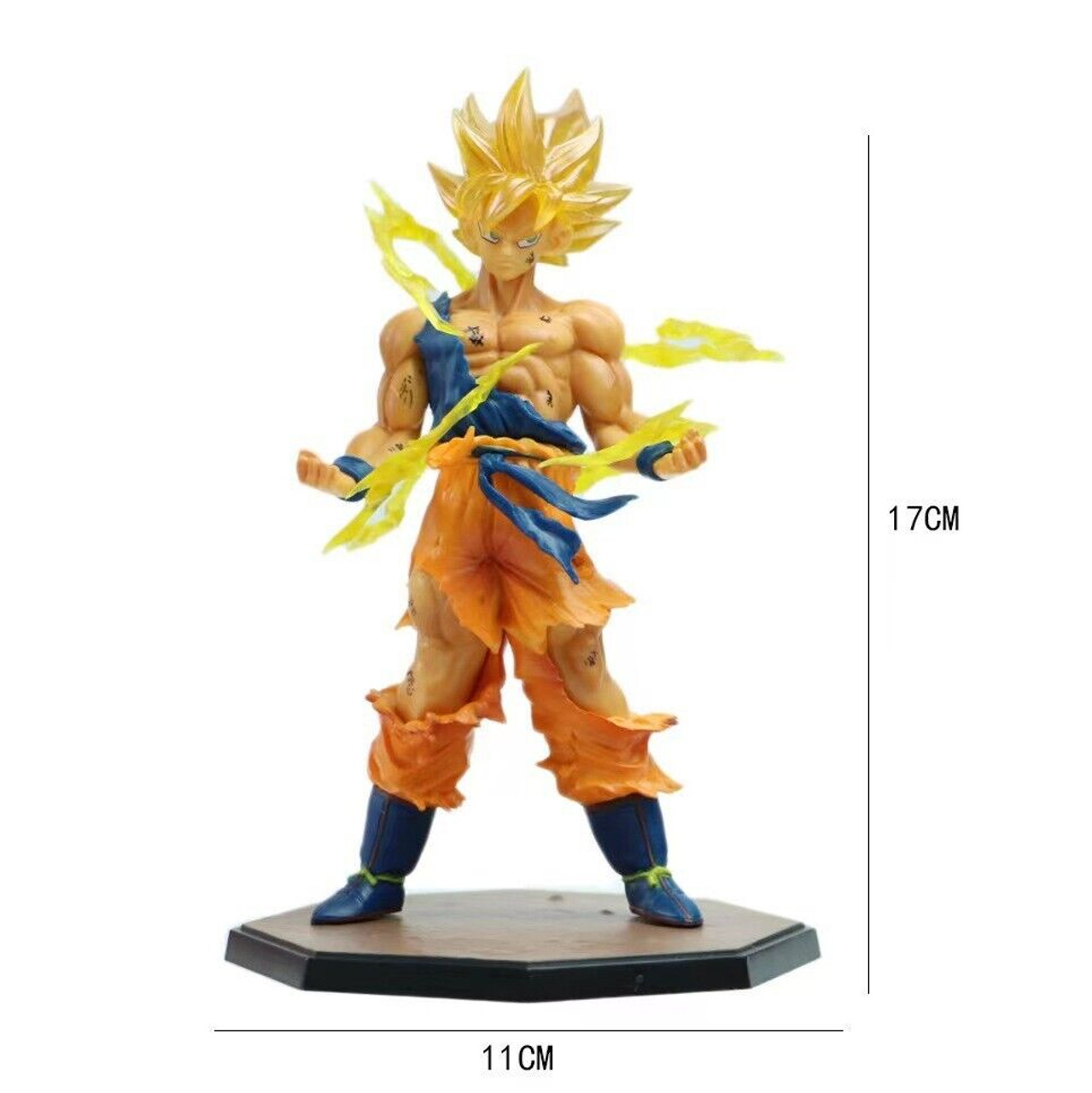 SON GOKU Dragon Ball Z Super Saiyan Anime Action Figure Collection Toy 6in USA