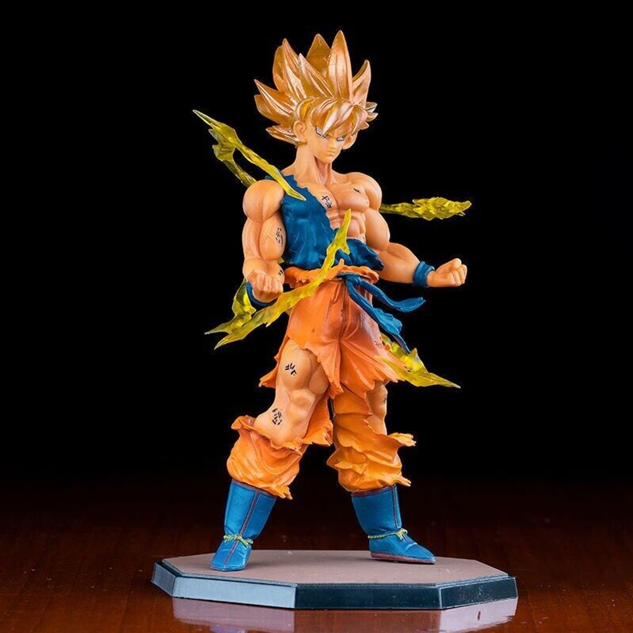 SON GOKU Dragon Ball Z Super Saiyan Anime Action Figure Collection Toy 6in USA