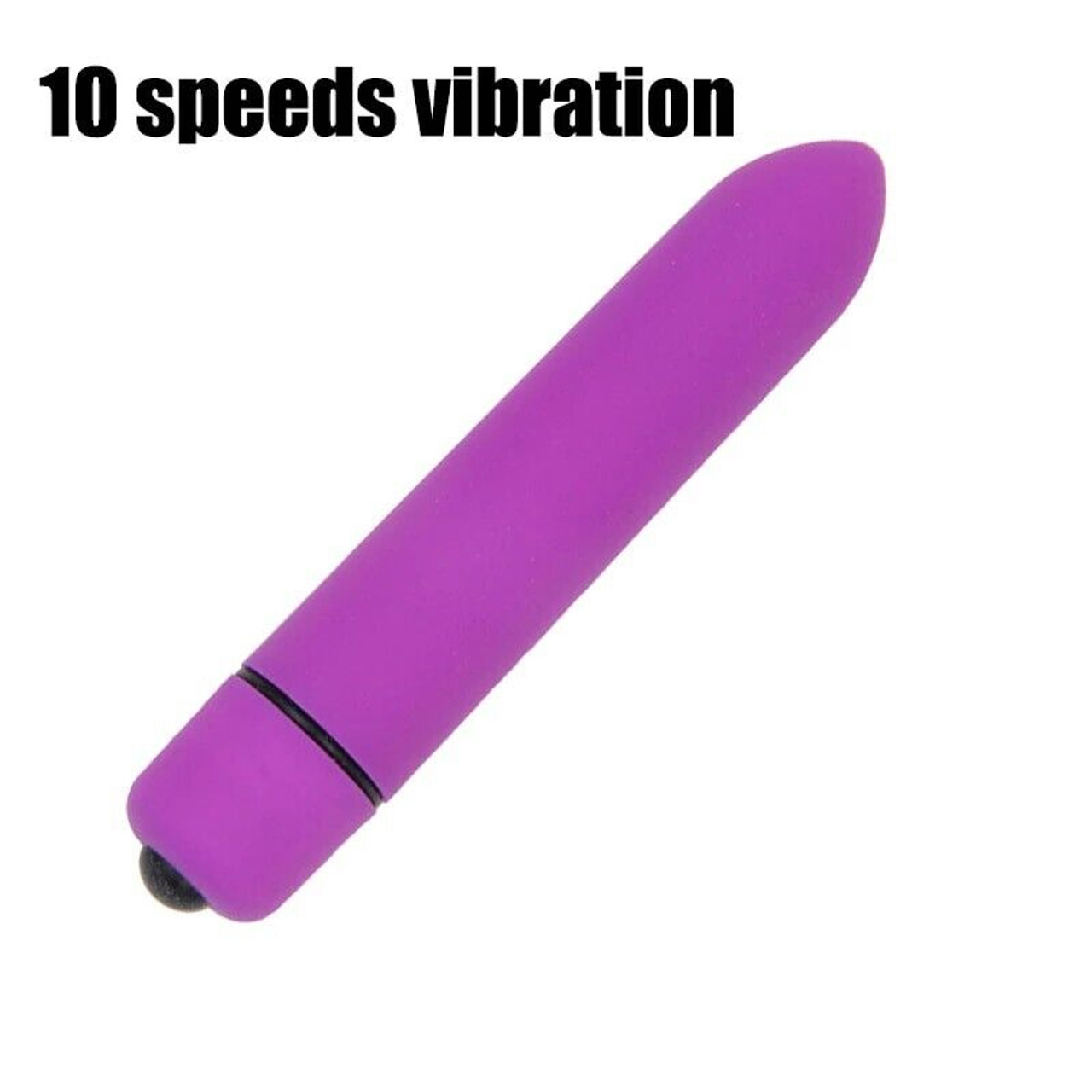 Waterproof Vibrator Bullet Dildo Anal G-Spot Massager Stick Sex Toys For Women