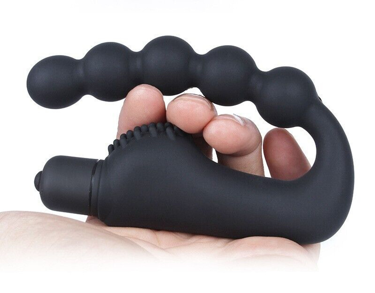 Anal Prostate G Spot Vibrator Massager Butt Plug Vibrating Dildo Sex Toy For Men