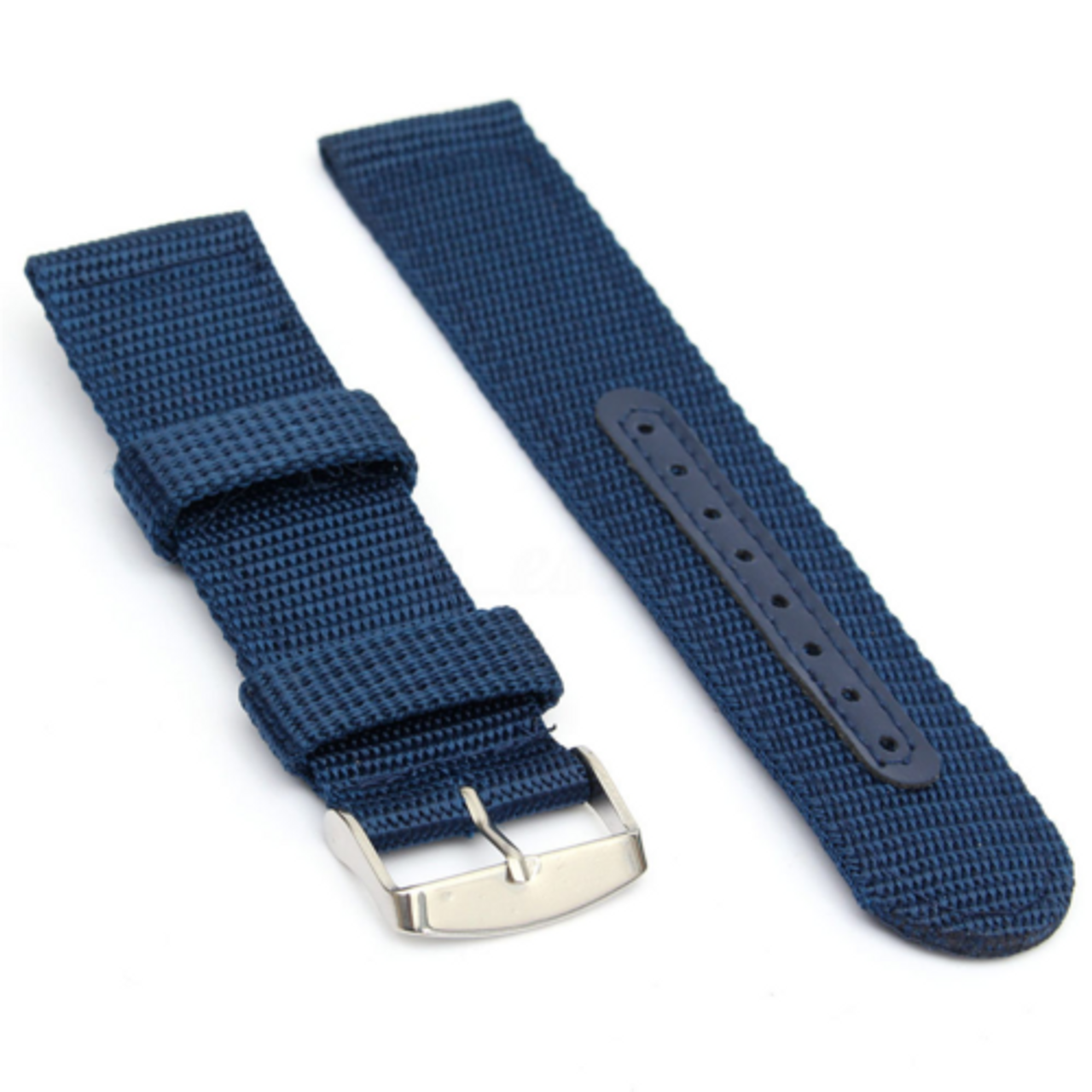 18mm 20mm 22mm 24mm Military Canvas Nylon Wrist Watch Band Strap Bracelet Sport