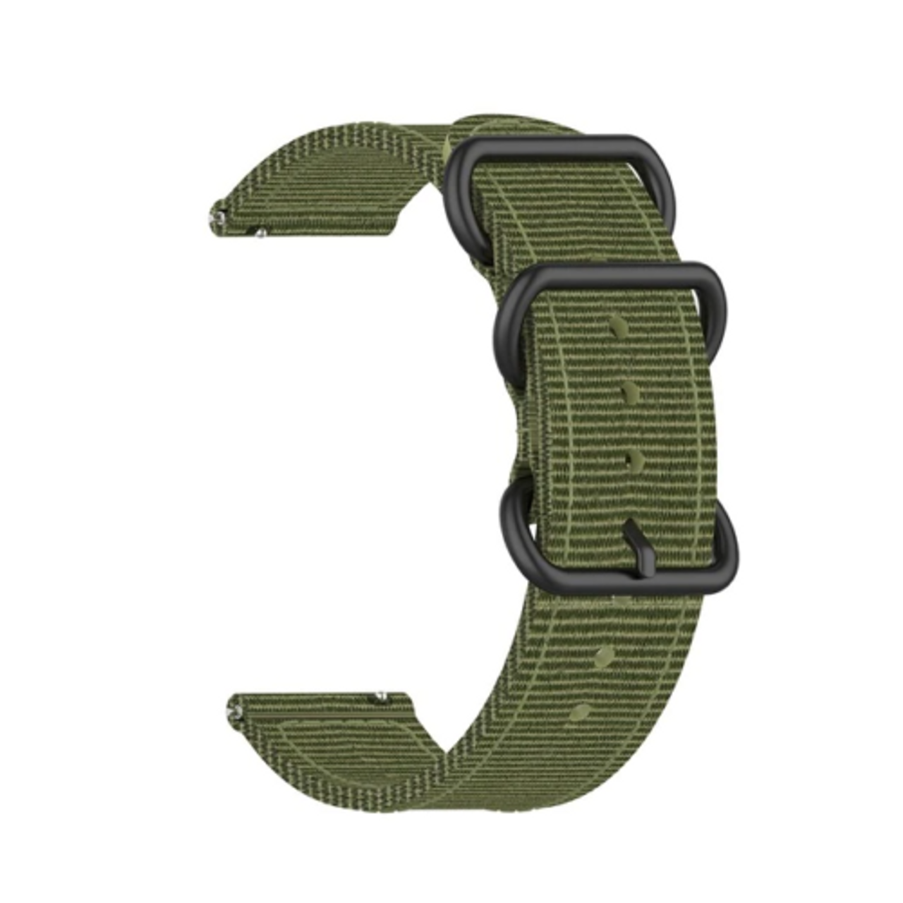 18mm 20mm 22mm Ballistic Durable Military Nylon Wrist Watch Band Strap Quick USA