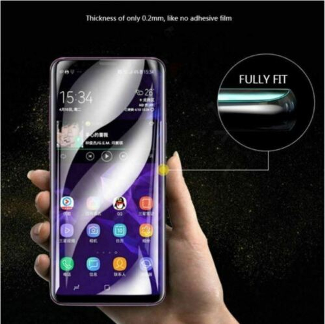 2-Pack HYDROGEL Full Screen Protector For Samsung Galaxy A01 A11 A21 A31 A51 A71