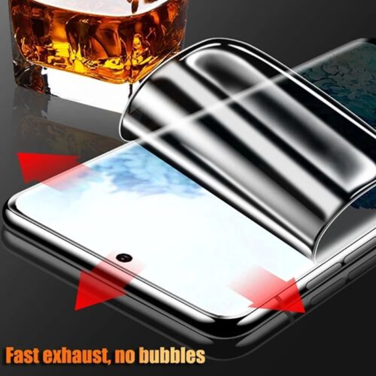 2-Pack Anti-Spy Privacy Hydrogel Screen Protector For Samsung S23 Ultra Plus S22