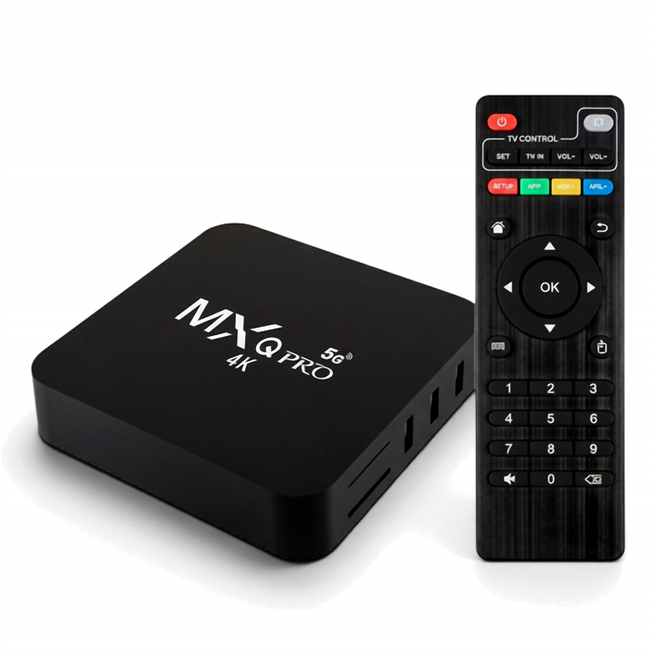 MXQ Pro 4K Ultra HD 64Bit Wifi Android 7.1 Quad Core Smart TV Box Media Player by The Perfect Part – Electronics in New condition from The Perfect Part for a low price
