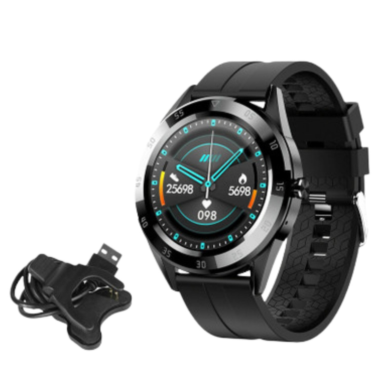 Waterproof Bluetooth Smart Watch Phone Mate Heart Rate Tracker For iOS Android